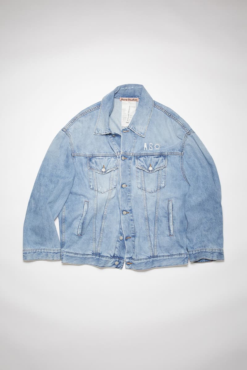 Acne Studios Denim Personalization Program 1996 creative director jonny johansson 100 pairs gift symbols letters numbers lily mcmenamy release info date price