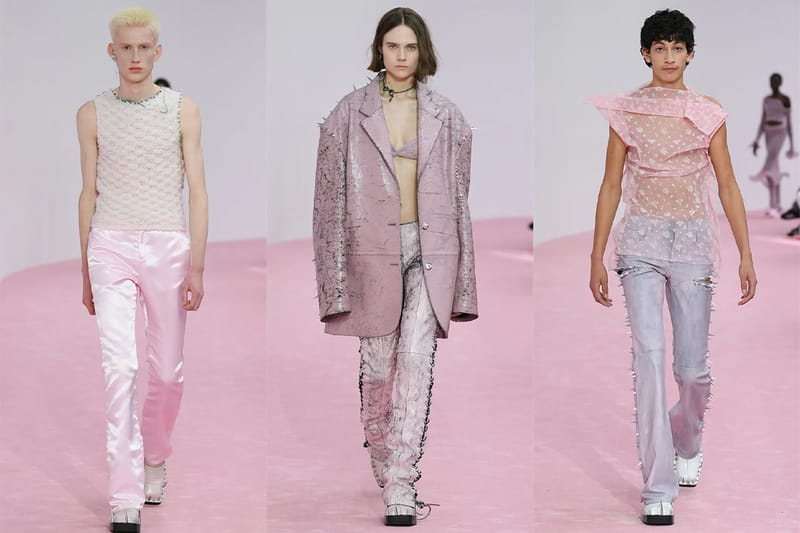 Acne Studios SS23 Was a Romantically Pink Affair
