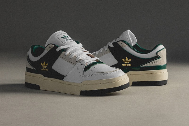 adidas Originals Forum Luxe Low Footwear White / Collegiate Green / Off White GW2011 Release Information