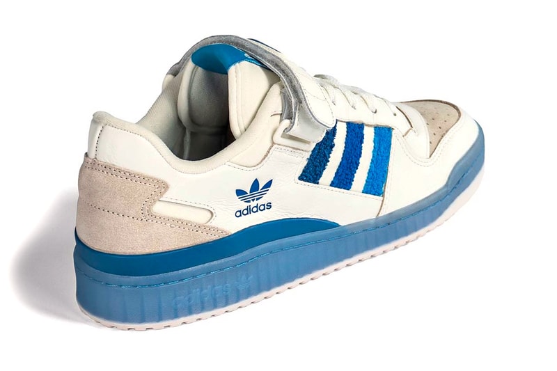 SneakersBR Celebrates 15th Anniversary With Collaborative adidas Forum Low “Cristal” sneakers blue white tan suede leather