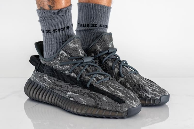 adidas YEEZY BOOST 350 V2 MX Grey On-Foot Look Release Info Date Buy Price Kanye West