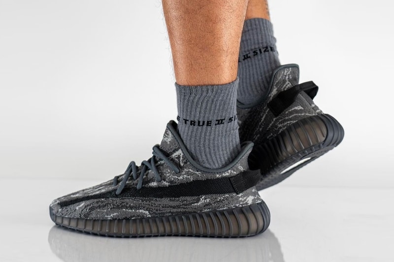 adidas YEEZY BOOST 350 V2 MX Grey On-Foot Look Release Info Date Buy Price Kanye West