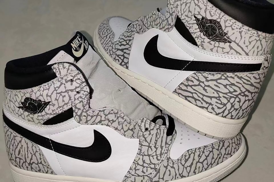 air jordan 1 elephant print white