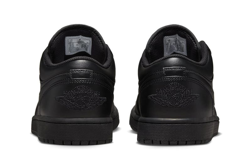 triple black aj1 low