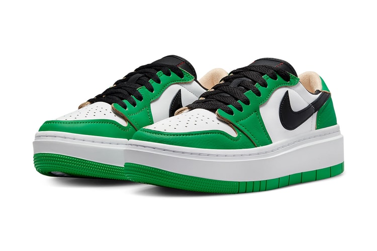 Air Jordan 1 Low Elevate Gets Hit With a "Lucky Green" Getup