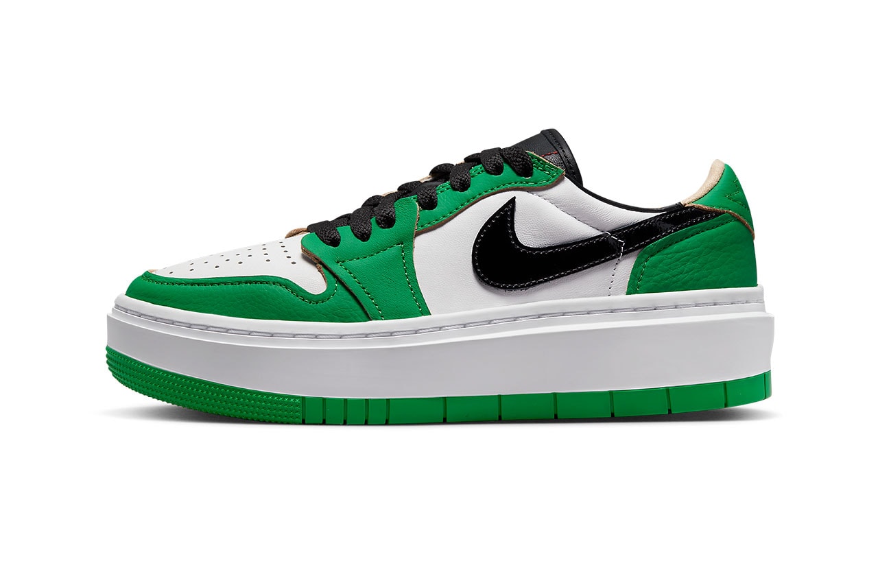 air jordan 1 low elevate lucky green DQ8394 301 release date info store list buying guide photos price 