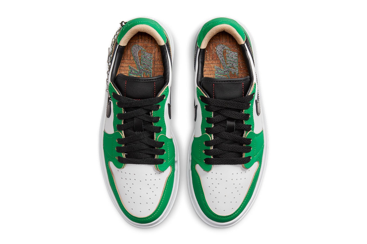 air jordan 1 low elevate lucky green DQ8394 301 release date info store list buying guide photos price 