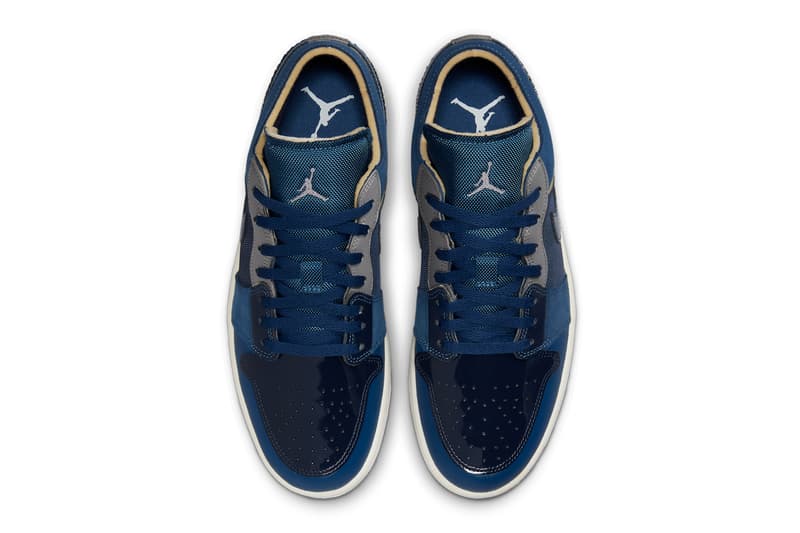 Air Jordan 1 Low Inside Out Navy DR8867 400 Release Info date store list buying guide photos price