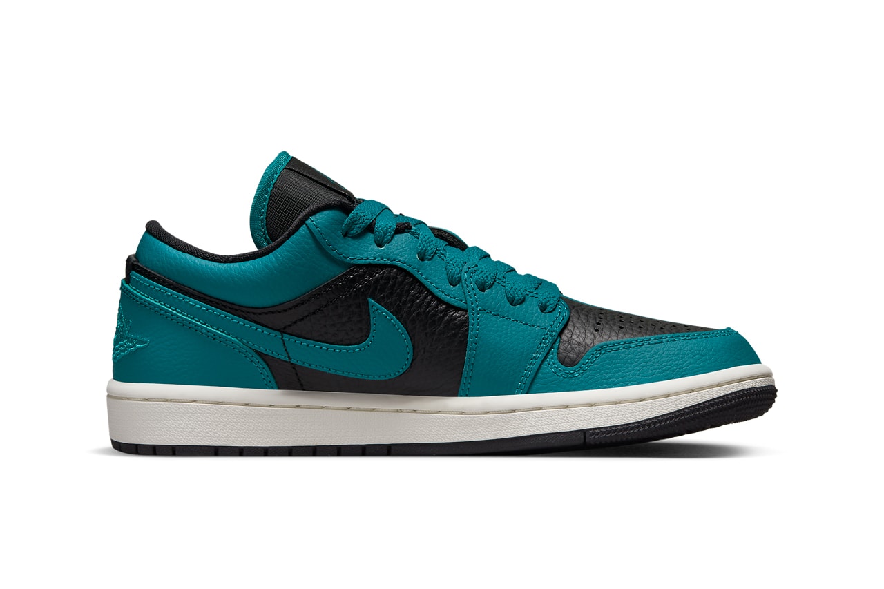 Air Jordan 1 Low Split Bright Spruce Black DR0502-300 Release Info date store list buying guide photos price