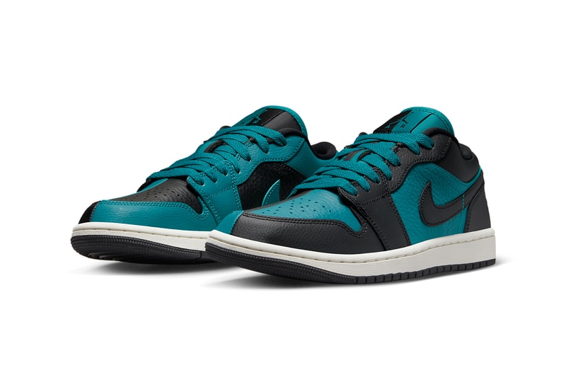 Air Jordan 1 Low Split Bright Spruce Black DR0502-300 Release Info date store list buying guide photos price