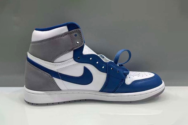 air michael jordan brand 1 true blue white cement grey dz4585 410 official release date info photos price store list buying guide