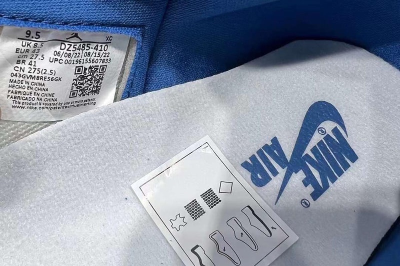 air michael jordan brand 1 true blue white cement grey dz4585 410 official release date info photos price store list buying guide