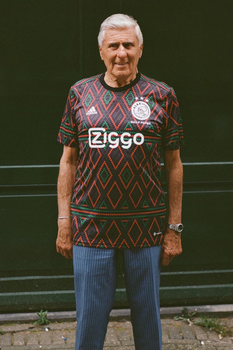 Ajax Daily Paper Adidas Football Collaboration Soccer Amsterdam Bob Marley Johan Cruyff Champions League Glasgow Rangers