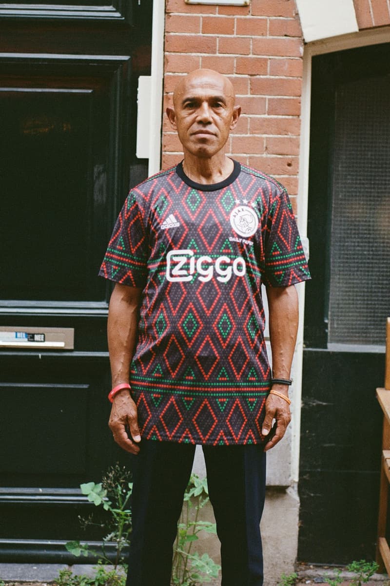 Ajax Daily Paper Adidas Football Collaboration Soccer Amsterdam Bob Marley Johan Cruyff Champions League Glasgow Rangers