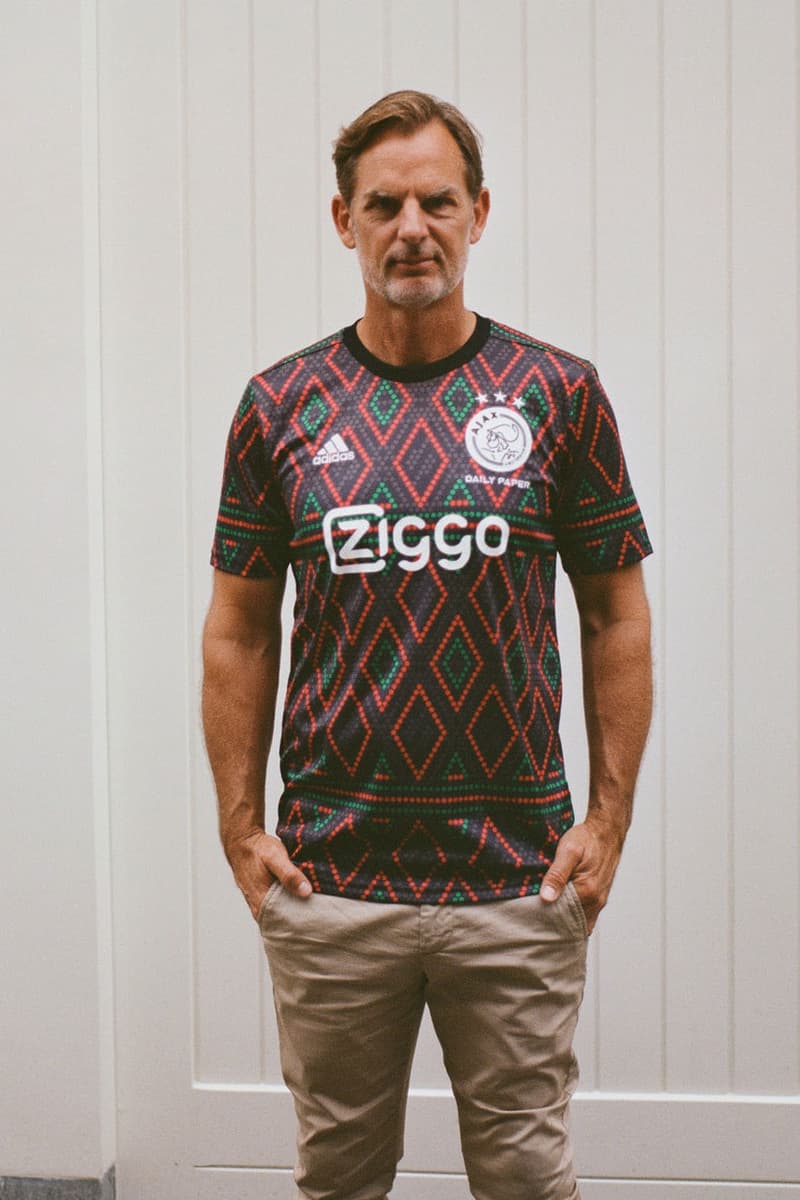 Ajax Daily Paper Adidas Football Collaboration Soccer Amsterdam Bob Marley Johan Cruyff Champions League Glasgow Rangers