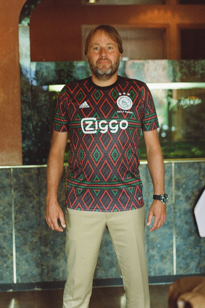 Ajax Daily Paper Adidas Football Collaboration Soccer Amsterdam Bob Marley Johan Cruyff Champions League Glasgow Rangers