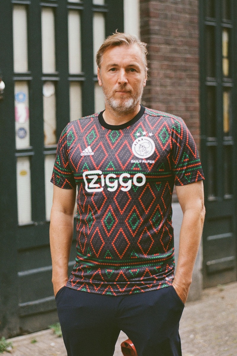 Ajax Daily Paper Adidas Football Collaboration Soccer Amsterdam Bob Marley Johan Cruyff Champions League Glasgow Rangers