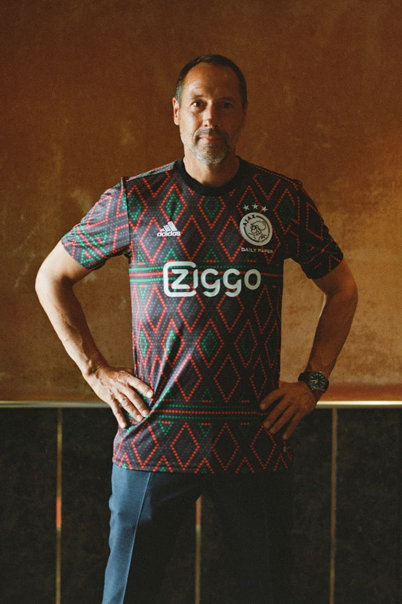 Ajax Daily Paper Adidas Football Collaboration Soccer Amsterdam Bob Marley Johan Cruyff Champions League Glasgow Rangers