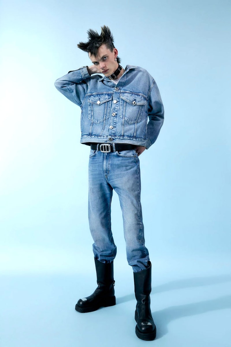 AMBUSH Levi's loose fit trucker jacket indigo bottle cap buttons tool buttons black silver boot cut 517 release info date price