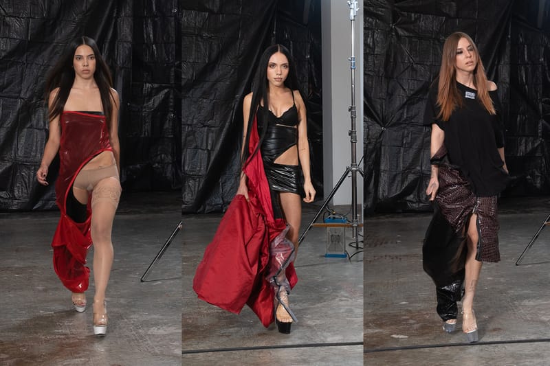 Anna Bolina Elongates Strong and Sexy Nighttime Cuts in SS23 Show