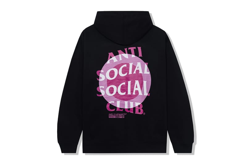 Anti Social Social Club Layer Lock T-shirt Hot Pink