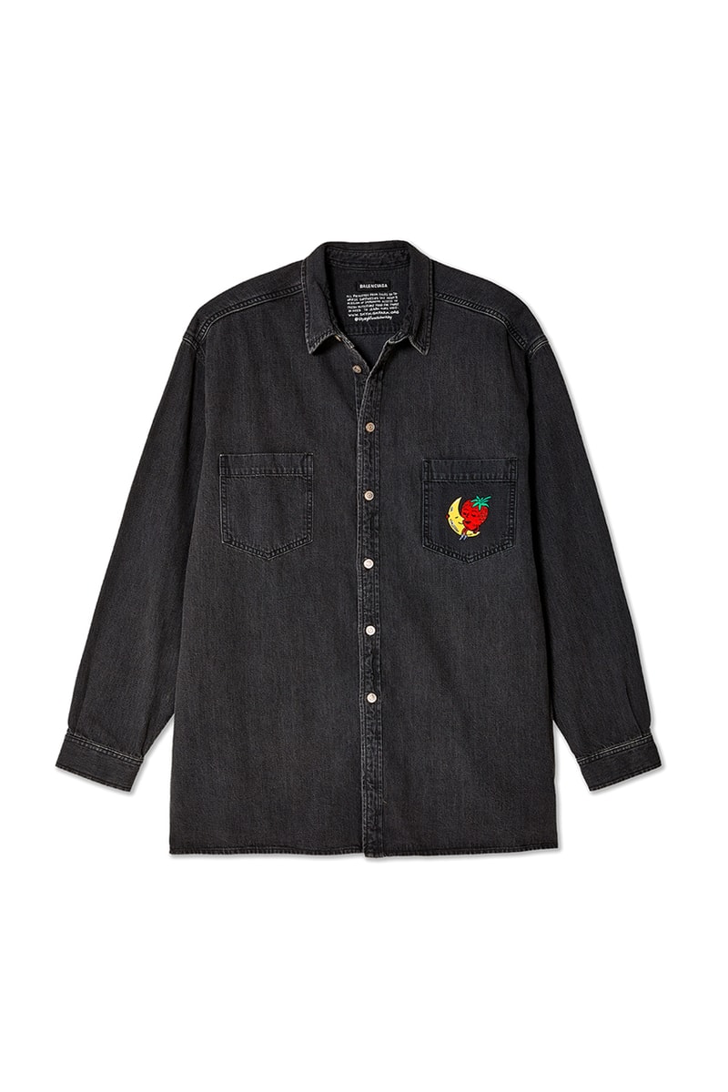 balenciaga sky high farm dover street market ryan mcginley charity shirt jacket archival release date info photos price store list buying guide