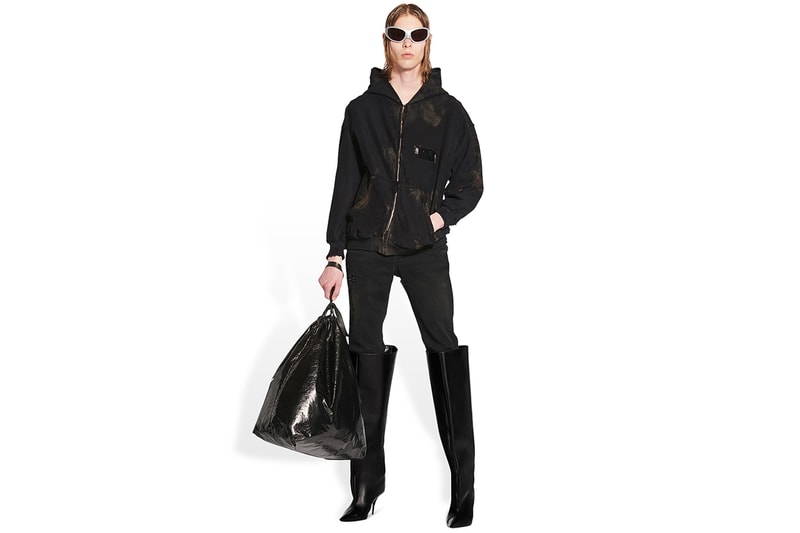 Balenciaga Winter 2022 360 Collection Demna Gvasalia Boots Kim Kardashian Waders 90 mm Glove 80 Hummer Over Knee Ankle Boot