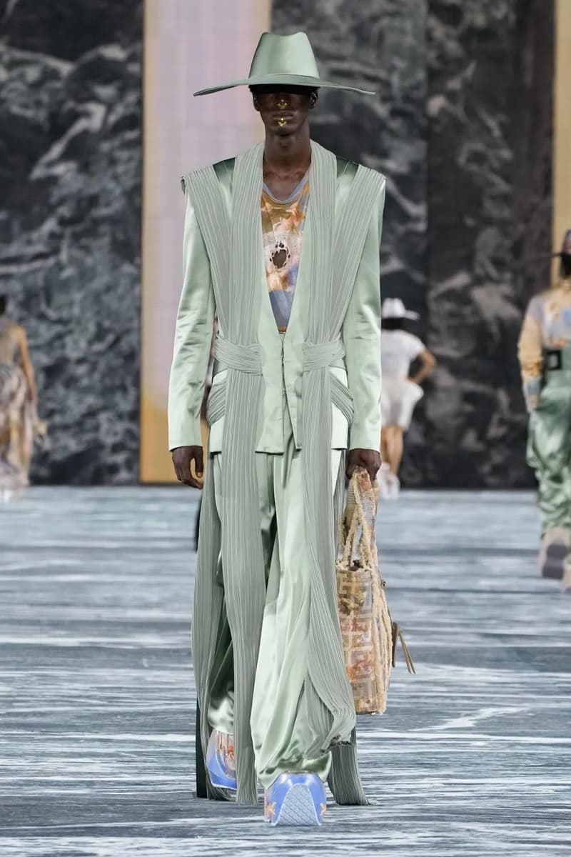 Balmain Festival Spring Summer 2023 SS23 Runway Olivier Rousteing PFW Paris Fashion Week Interview Exclusive BTS Behind the Scenes