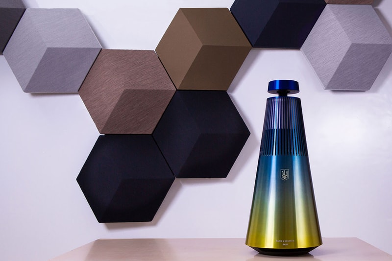 Limited Edition Blue and Yellow Speakers Raffled Off To Encourage Donations to Ukrainian Medical Charity