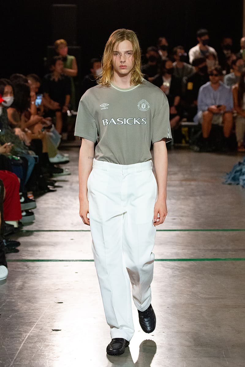 BASICKS DHL runway show tokyo fashion week rakuten 2023 spring summer