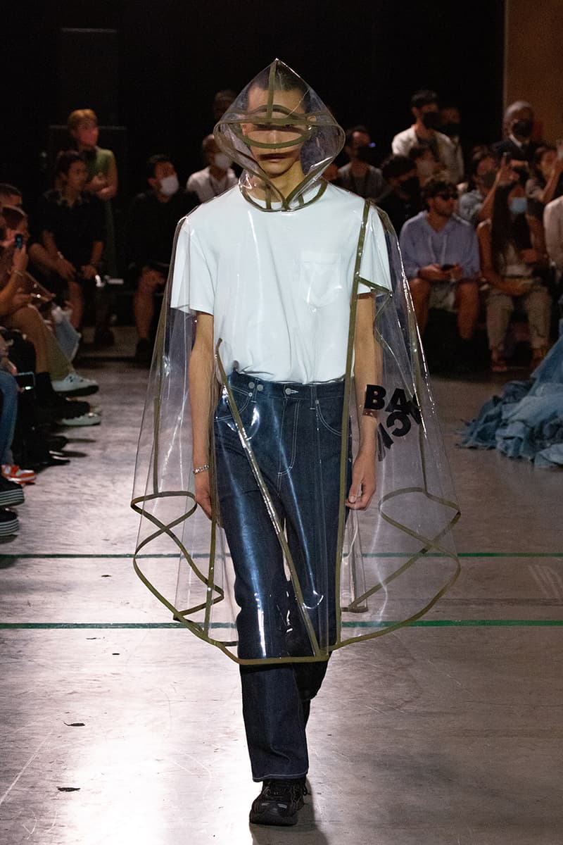 BASICKS DHL runway show tokyo fashion week rakuten 2023 spring summer