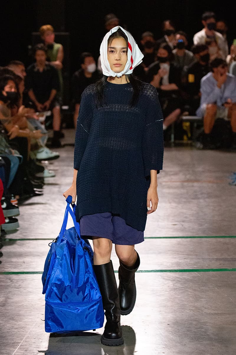 BASICKS DHL runway show tokyo fashion week rakuten 2023 spring summer