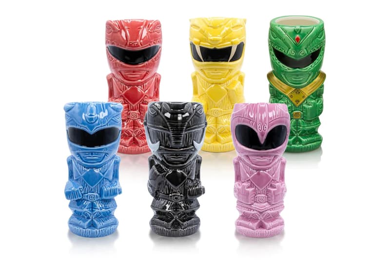 Beeeline Creative Geeki Tikis Power Rangers Ceramic Mugs 