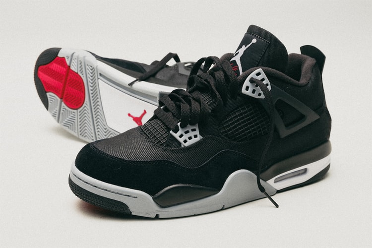 Air Jordan 4 "Black Canvas" Leads This Week's Best Footwear Drops