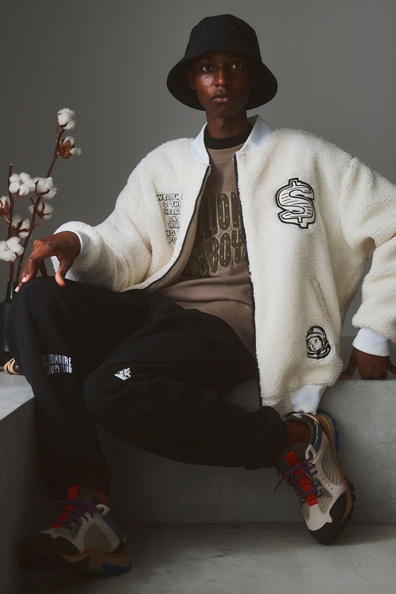 Billionaire Boys Club Stays Cozy for Its Fall/Winter 2022 Drop pharrell williams nigo human made streetwear adidas new york yankees