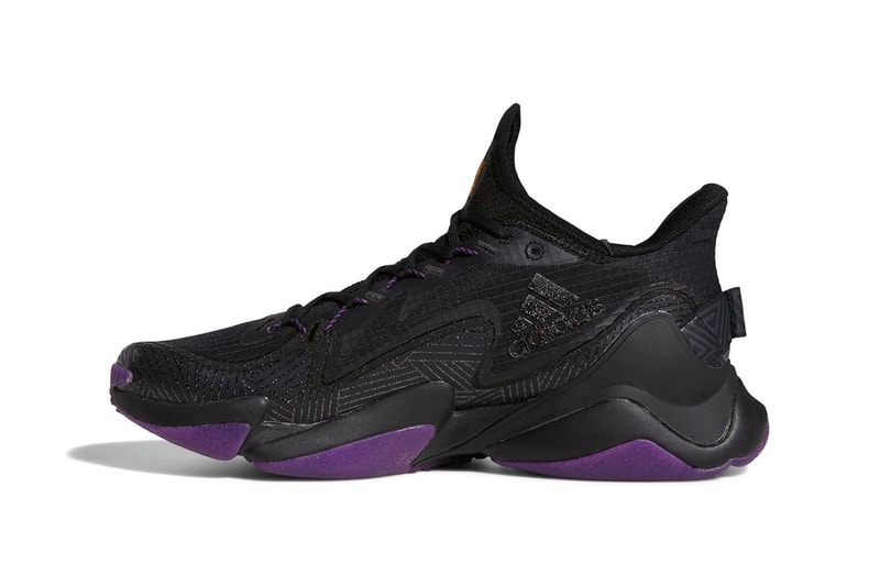 adidas impact FLX black purple septemeber 30 140 USD gx9654 black panther patrick mahomes release info date price