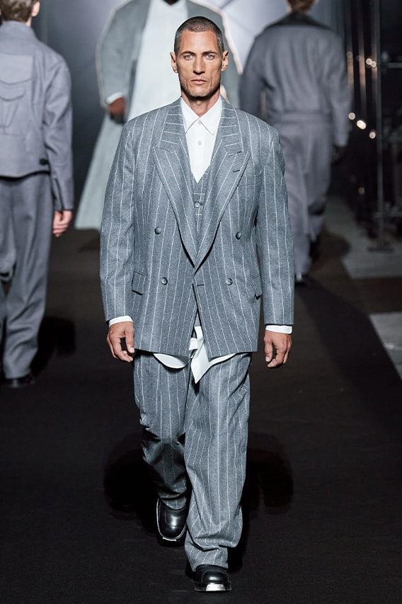 Boss fall winter 2023 SS23 Mens Womens Milan Fashion Week Runway Show Review hugo boss