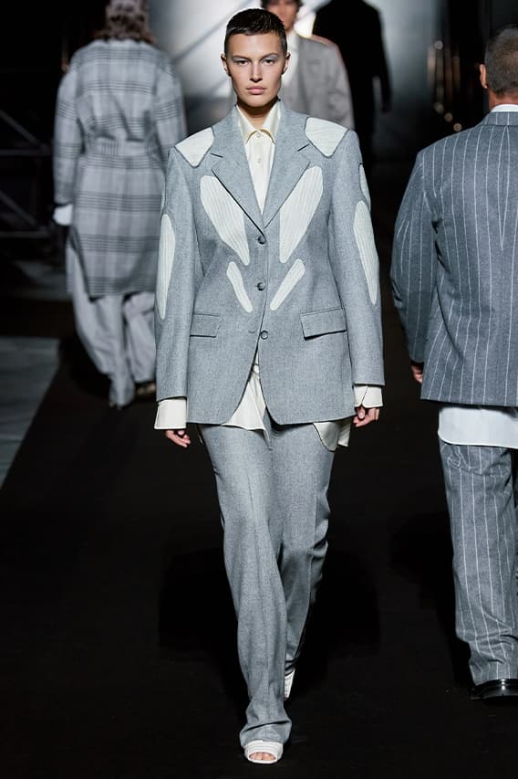 Boss fall winter 2023 SS23 Mens Womens Milan Fashion Week Runway Show Review hugo boss