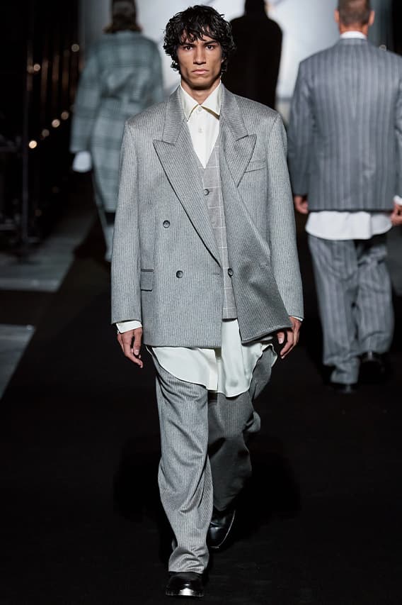 Boss fall winter 2023 SS23 Mens Womens Milan Fashion Week Runway Show Review hugo boss