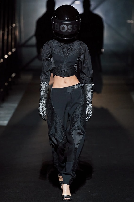Boss fall winter 2023 SS23 Mens Womens Milan Fashion Week Runway Show Review hugo boss
