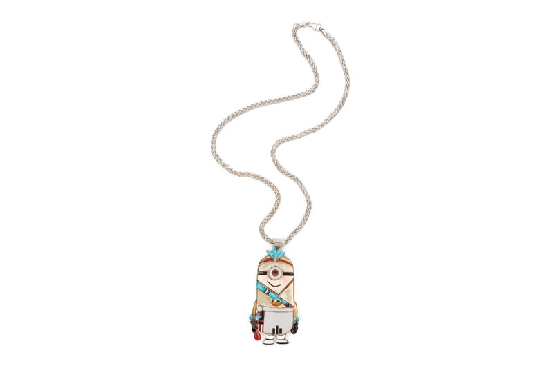 Brain dead minions dover street market zuni toon dover street market los angeles necklace tee apparel release info 