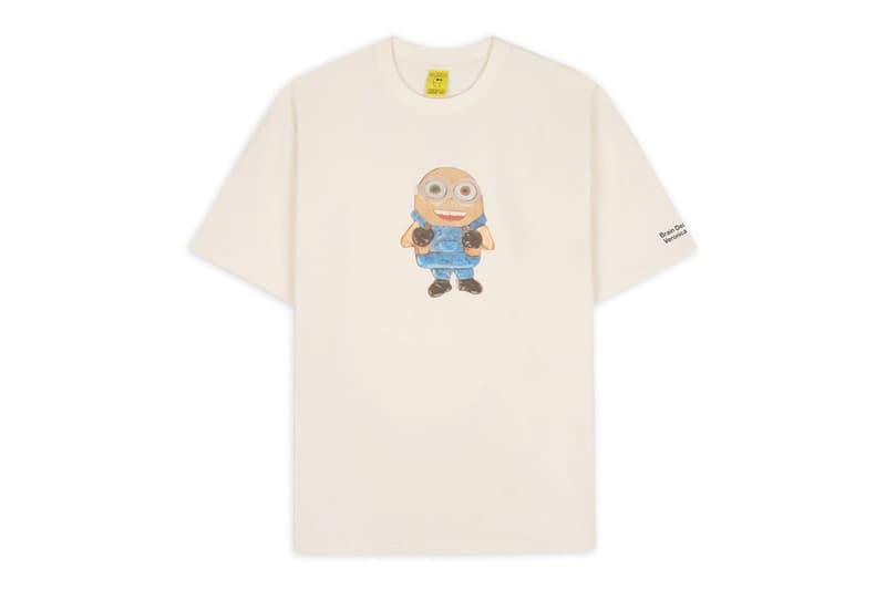 Brain dead minions dover street market zuni toon dover street market los angeles necklace tee apparel release info 