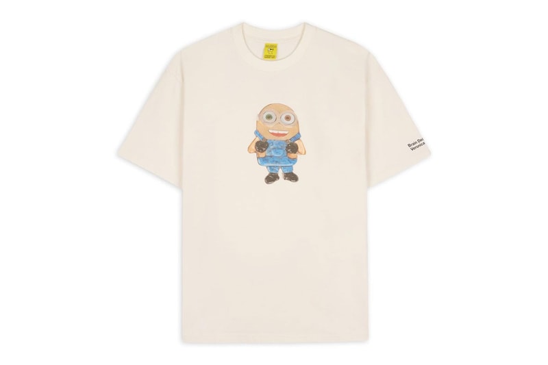 Brain dead minions dover street market zuni toon dover street market los angeles necklace tee apparel release info 