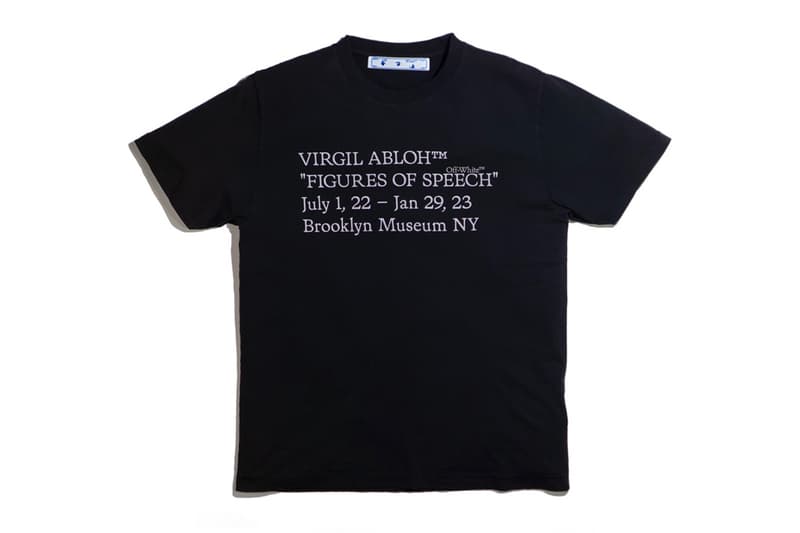 brooklyn museum off white figures of speech church and state virgil abloh collection bag jacket hoodie t shirt official release date info photos price store list buying guide