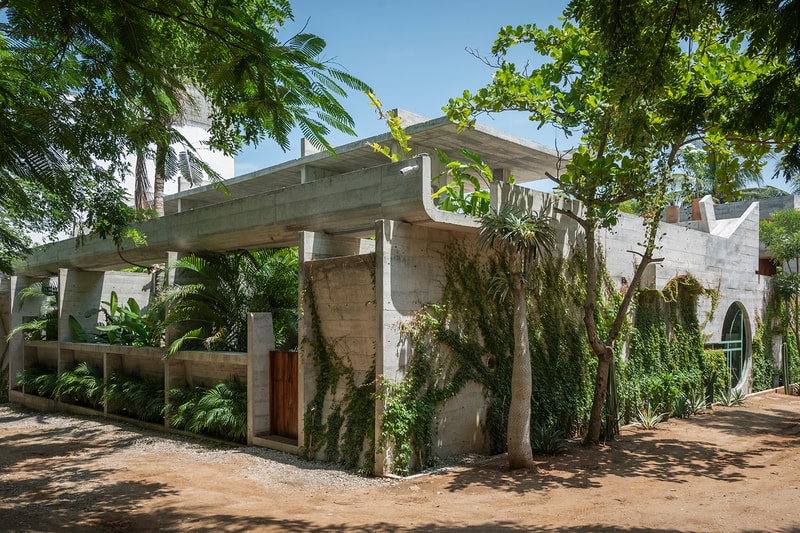 A Vaulted Infinity Pool Runs Throughout the "Casa To" Hotel in Mexico Ludwig Godefroy