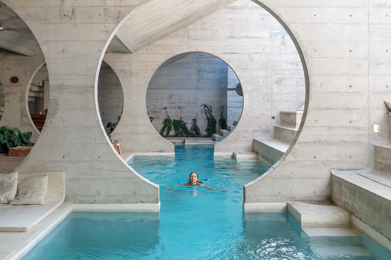 A Vaulted Infinity Pool Runs Throughout the "Casa To" Hotel in Mexico Ludwig Godefroy