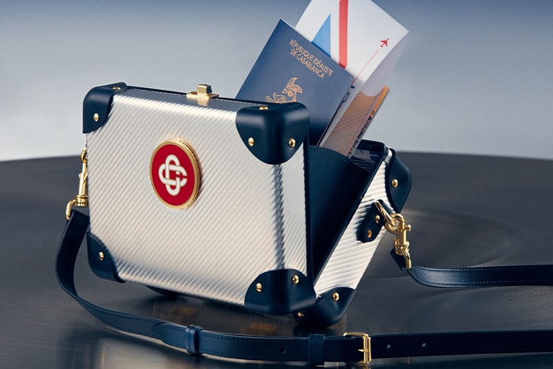 Casablanca x Globe-Trotter Luggage Collaboration Release Info