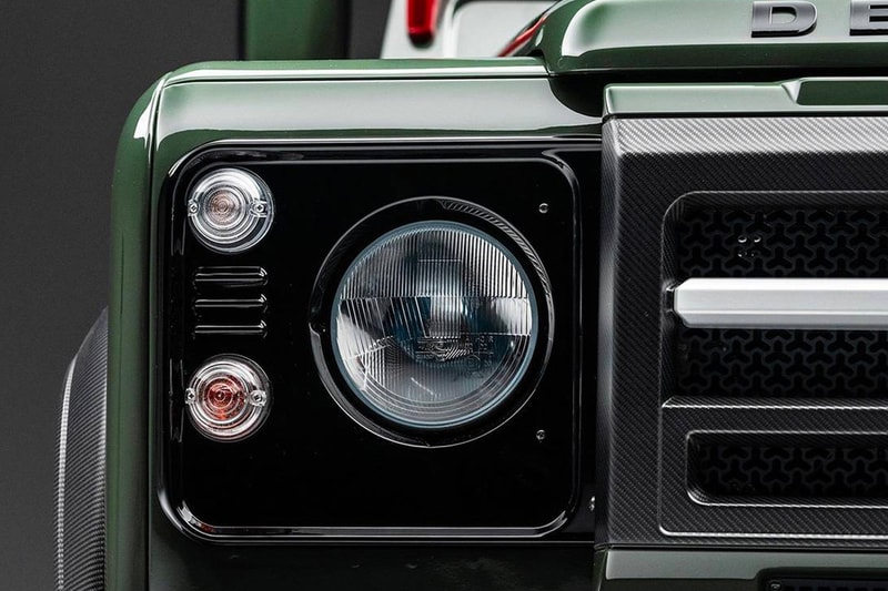 Высокомодифицированный Land Rover Defender 2013 года в стиле «Чинук» отправляется на распродажу Bonham's Goodwood Revival the Royal Air Force Association tecniq