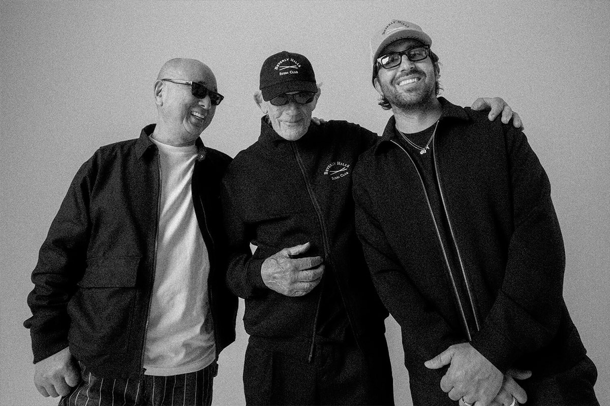 Nobu Matsuhisa Gets at the Heart of the Matter in Conversation With Chris Stamp sushi beverly hill sushi club traveling wear streetwear street style