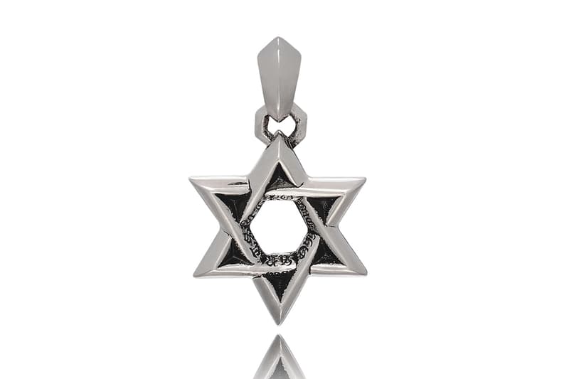 chrome hearts pendants angel medal star of david hamsa hand yin yang 